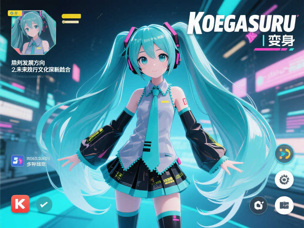 化身初音未来!免费3D解谜游戏《KOEGASURU》上线 化身初音未来!免费3D解谜游戏《KOEGASURU》上线