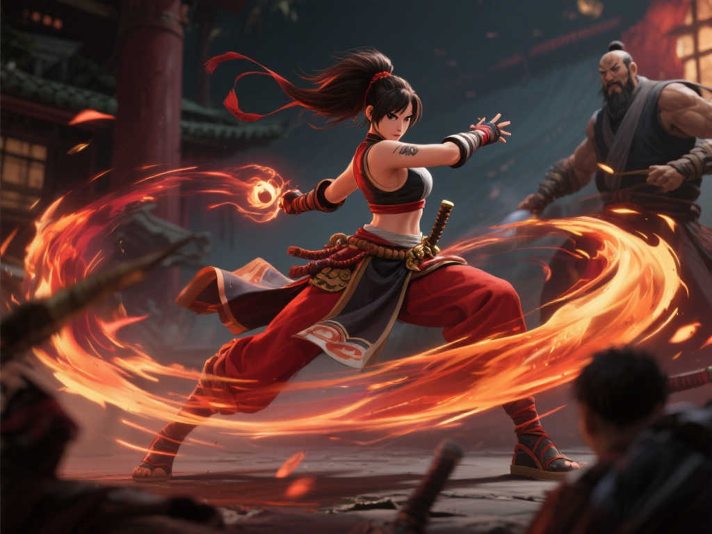 《饿狼传说》压轴角色揭晓！不知火舞传人震撼亮相