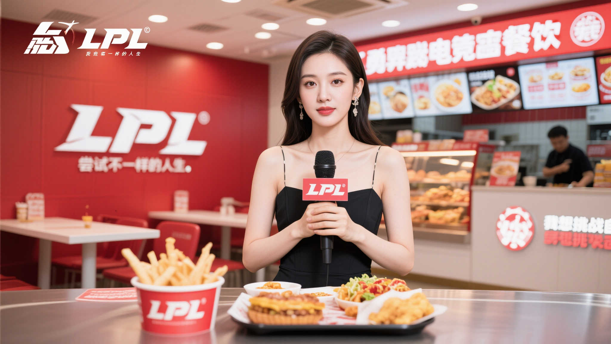 从LPL舞台到快餐摊：前《英雄联盟》女主持日赚破万！